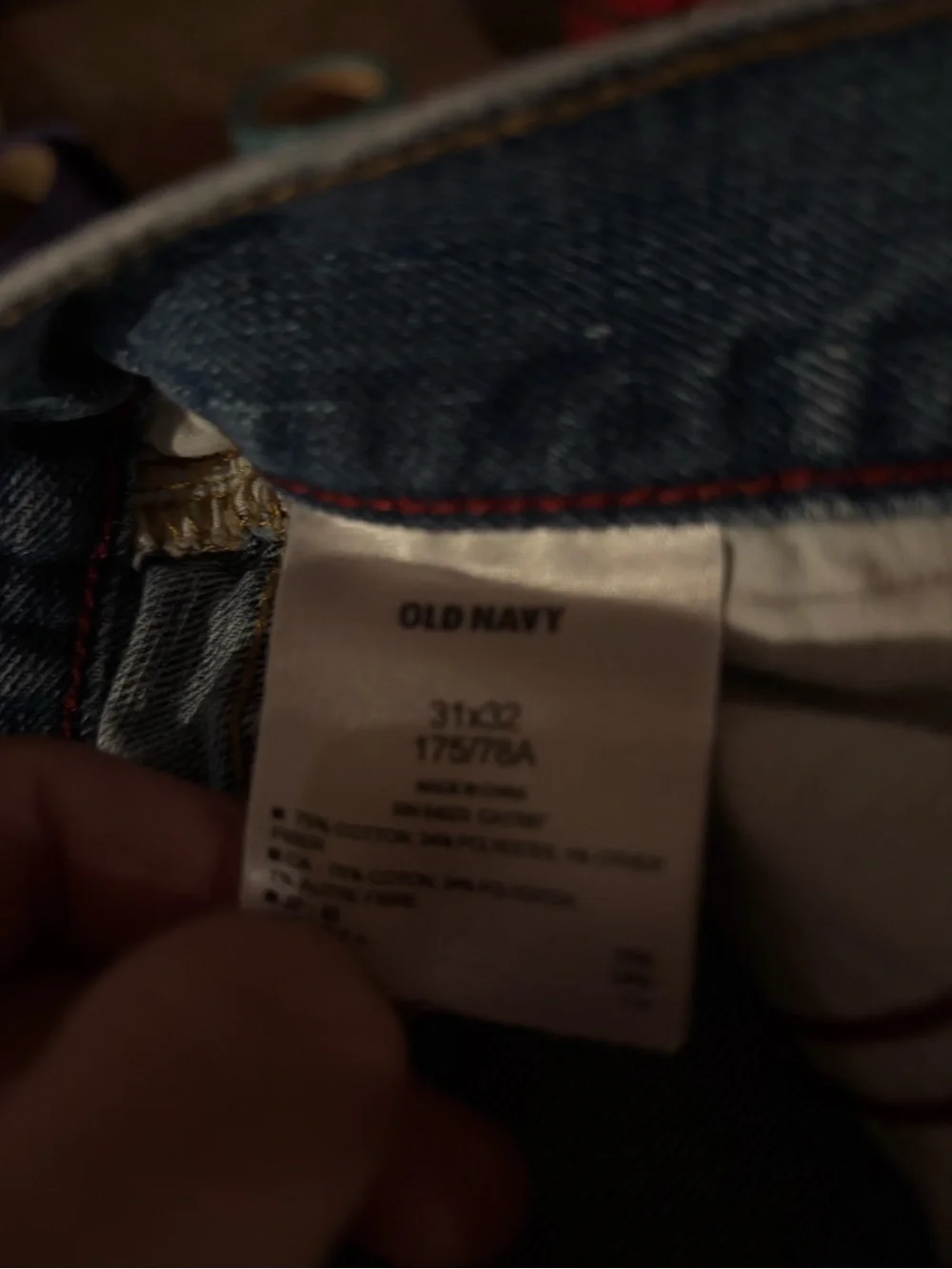 Old Navy Men's Relaxed Jeans in Light Blue Wash